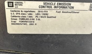 CHEVROLET IMPALA 2015 full