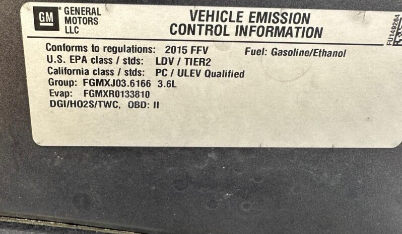 CHEVROLET IMPALA 2015 full